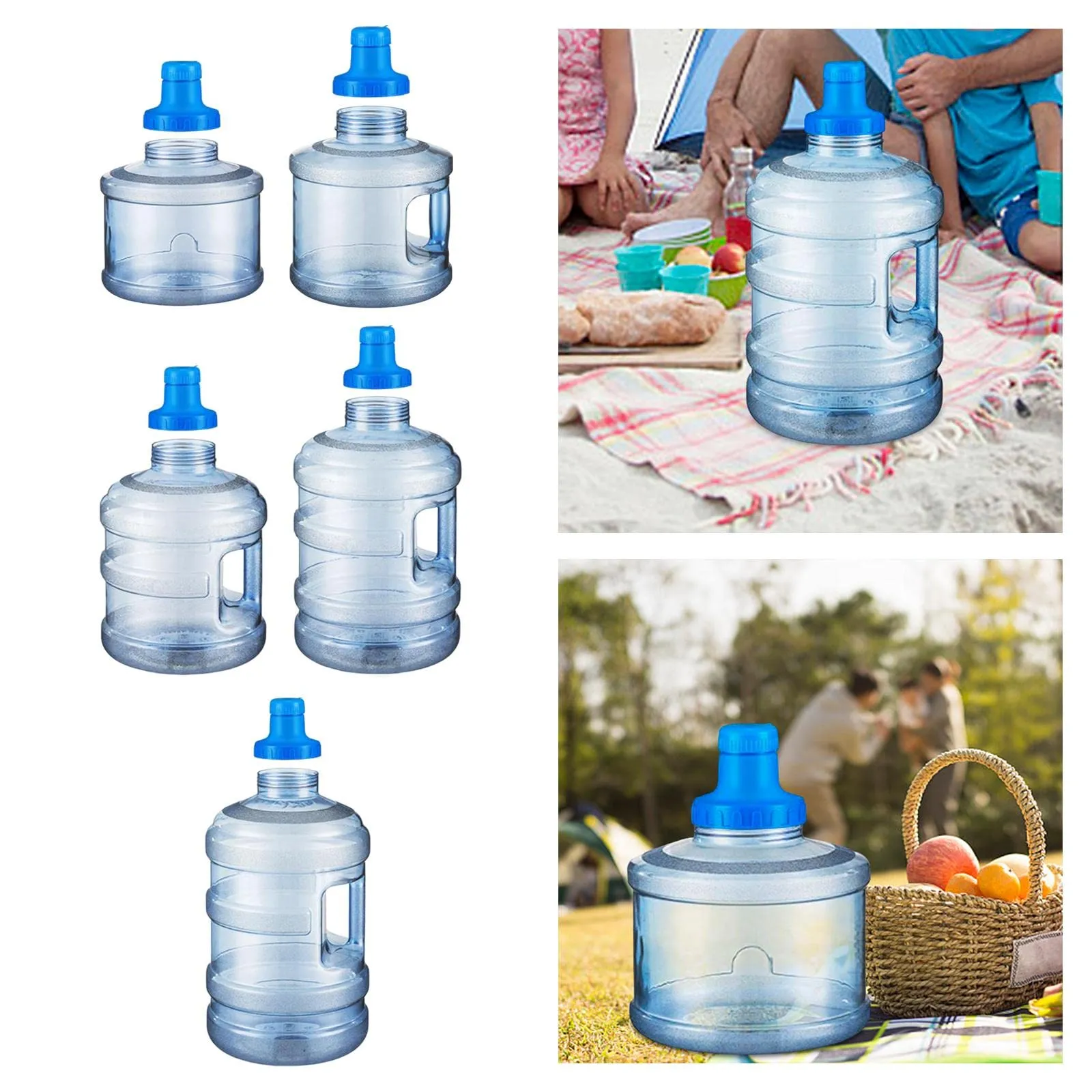 THE STYLE SUTRA® Water Dispenser Bottle Screw Top Bottles Water Jug with 100mm Twist Cap 5.5L|1 Water Container