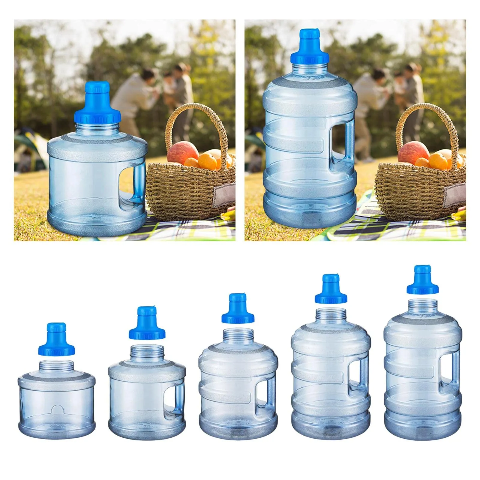 THE STYLE SUTRA® Water Dispenser Bottle Screw Top Bottles Water Jug with 100mm Twist Cap 5.5L|1 Water Container