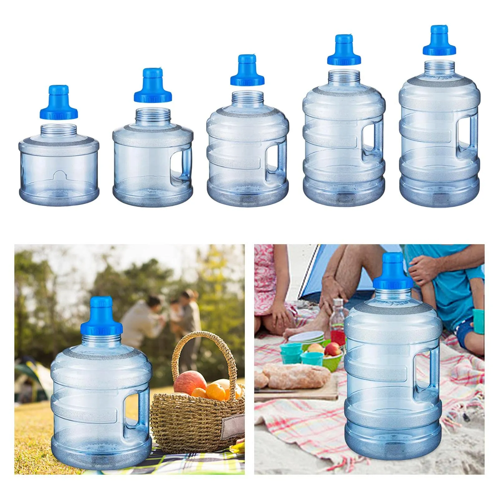 THE STYLE SUTRA® Water Dispenser Bottle Screw Top Bottles Water Jug with 100mm Twist Cap 5.5L|1 Water Container