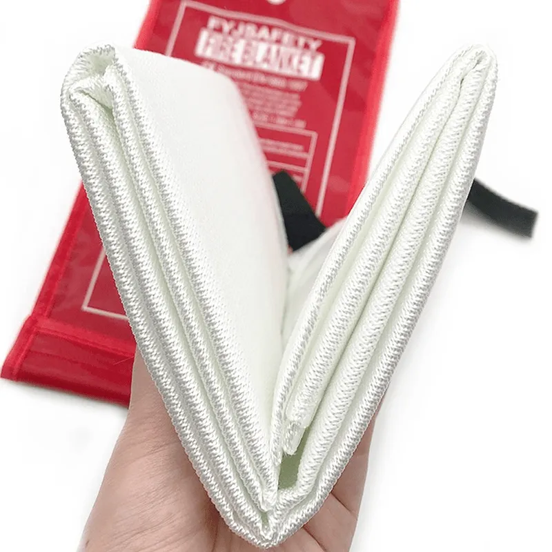 TheWellBeing Safety Fire Blanket - Emergency Fiberglass Fire Shelter