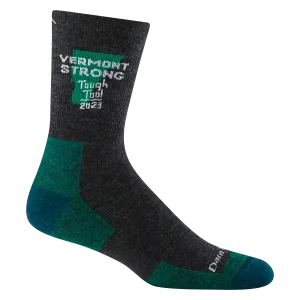 Unisex Vermont Strong Micro Crew Midweight Hiking Sock