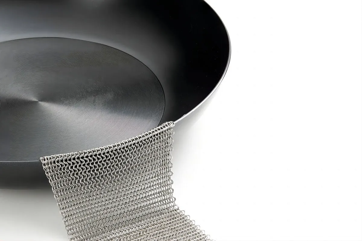 WANGYUANJI Stainless Steel Cast Iron Cleaner 316 Chainmail
