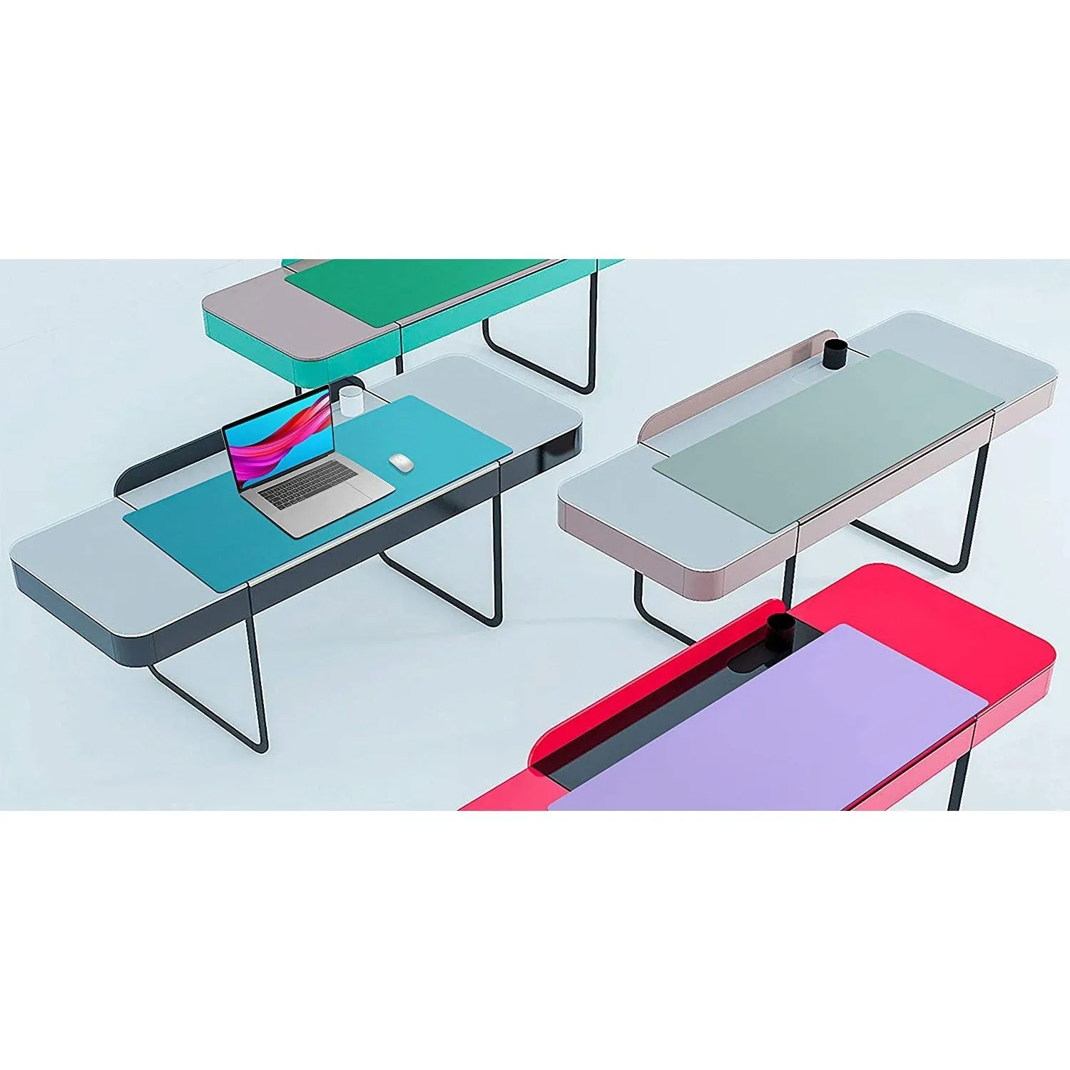 Waterproof Leather Desk Writing Pad for Office and Home